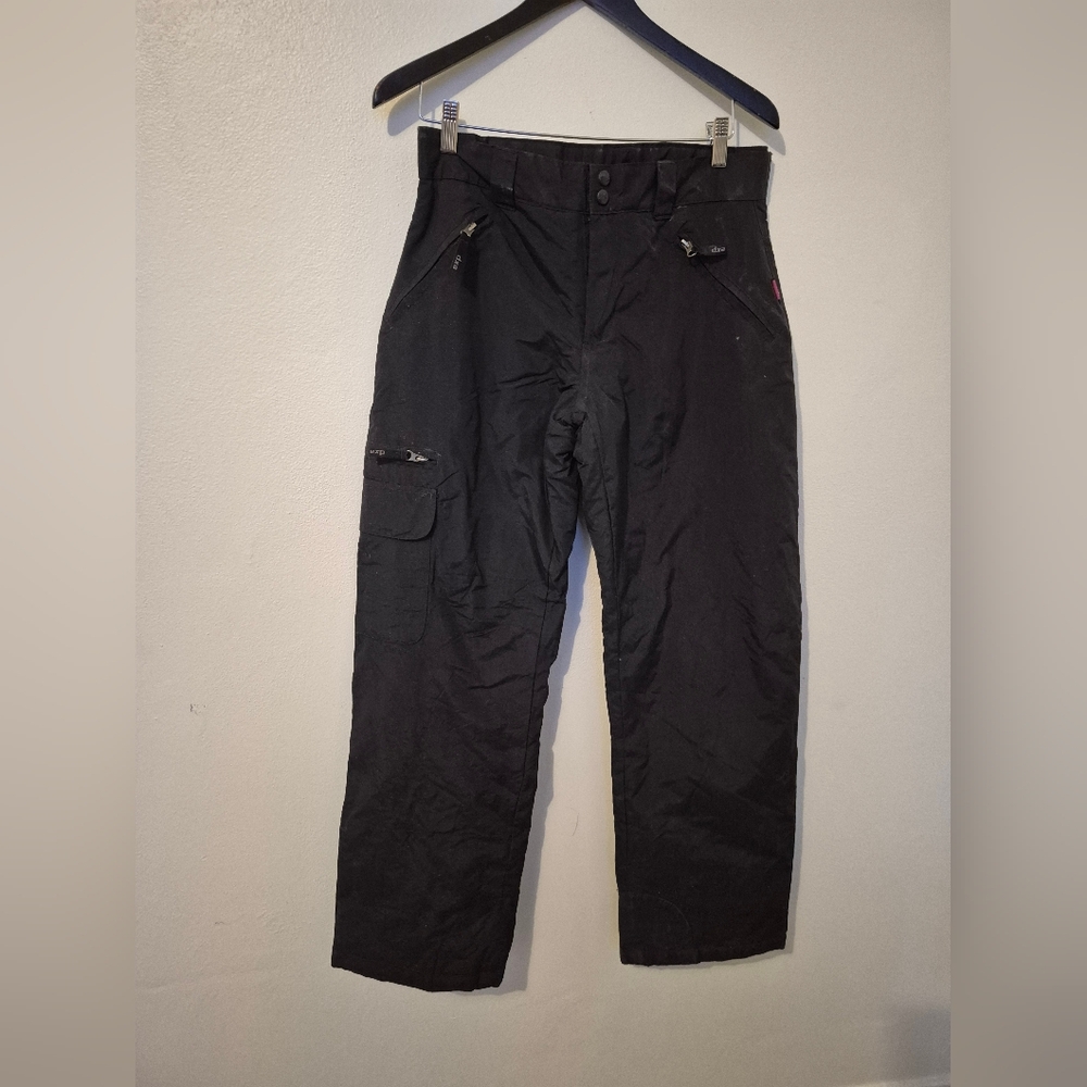 Womens Black Snowpants Size Medium Exposure Project